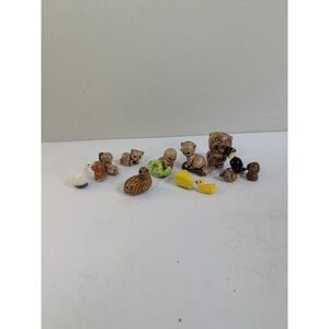 Vintage Lot of 14 Ceramic Critters Etc